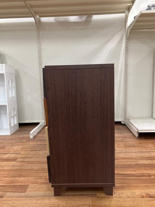 中村敬木工 (ナカムラタカシモッコウ) チェスト マルチカラー 取っ手一部非純正 4段