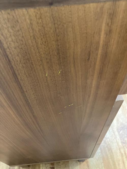 無印良品 (ムジルシリョウヒン) キャビネット ブラウン 4段 ウォールナット 収納