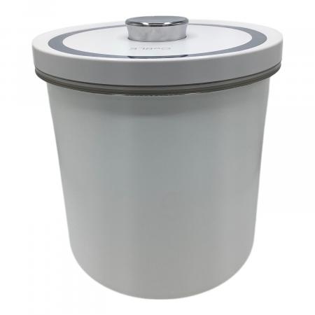 OOBLE 真空保存容器 ホワイト ステンレス【故障あり ジャンク品】 OOBLE 真空保存容器 ホワイト ステンレス【故障あり ジャンク品