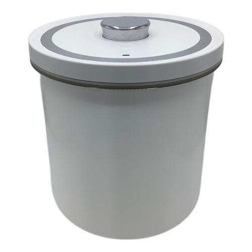 OoBLE (オーブル) 真空保存容器 ホワイト