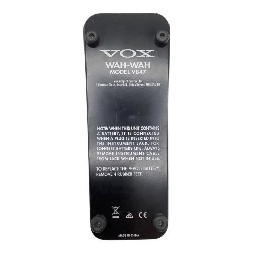 VOX (ヴォックス) ワウペダル V847