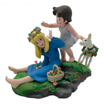 海洋堂【ハイジ＆クララ】アルプスの少女ハイジ ガレージキット コールドキャスト塗装完成彫像