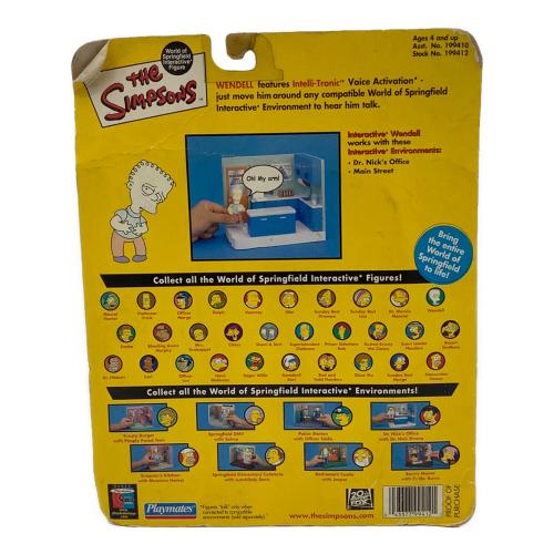 playmates (プレイメイト) フィギュア  The Simpsons - Wendellシリーズ10 Intelli-tronicアクションフィギュアby Playmates-