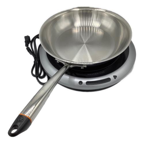 HESTAN CUE 卓上IHクッキングヒーター&フライパンセット 41010 2021年製
