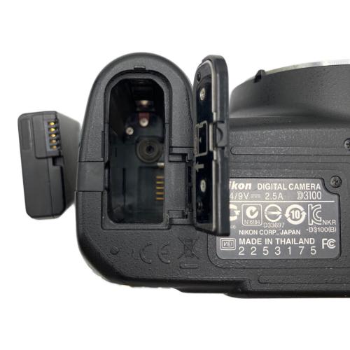 Nikon (ニコン) デジタル一眼レフカメラ レンズヘコミ・ヨゴレ有 D3100