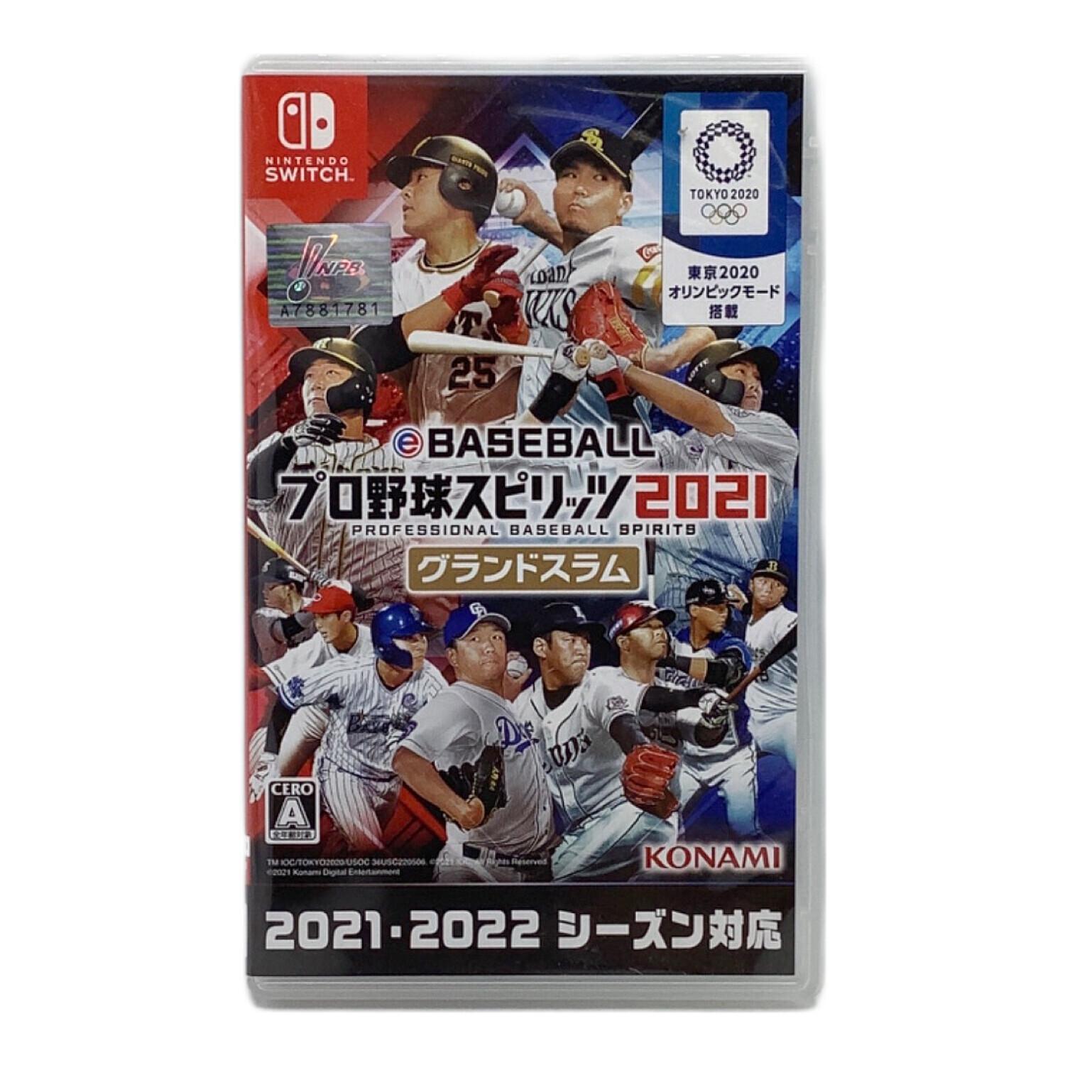 コナミ Nintendo Switch用ソフト eBASEBALL プロ野球スピリッツ2021