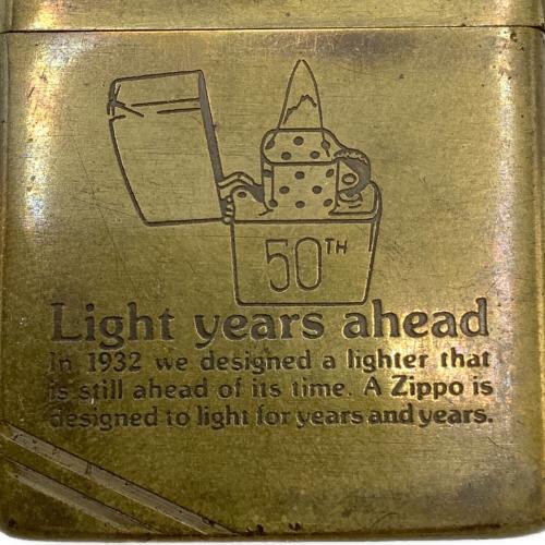 ZIPPO (ジッポ)  50TH Light Years ahead 1932-1982