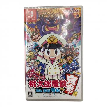 Nintendo Switch どうぶつの森・桃太郎鉄道ソフト(箱付き