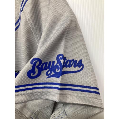 横浜DeNAベイスターズ (ヨコハマディーエヌエーベイスターズ) ベースボールシャツ グレー×ブルー サイズ:FREE