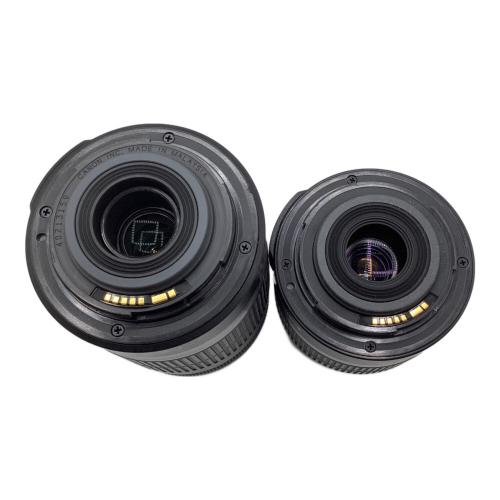 CANON (キヤノン) デジタル一眼レフカメラ ダブルズームレンズキット