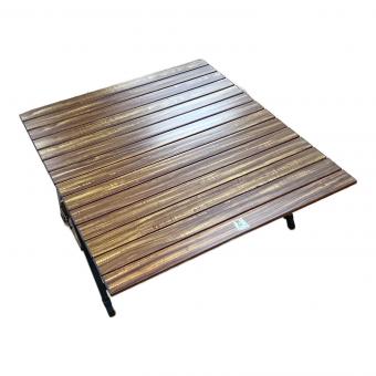 OGAWA (オガワ) アウトドアテーブル ブラウン ３ハイ＆ローテーブル