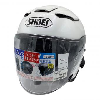 SHOEI (ショウエイ) バイク用ヘルメット SIZE M J-CruiseⅡ,インカム(CARDO FREECOM1+)付 2021年製 PSCマーク(バイク用ヘルメット)有