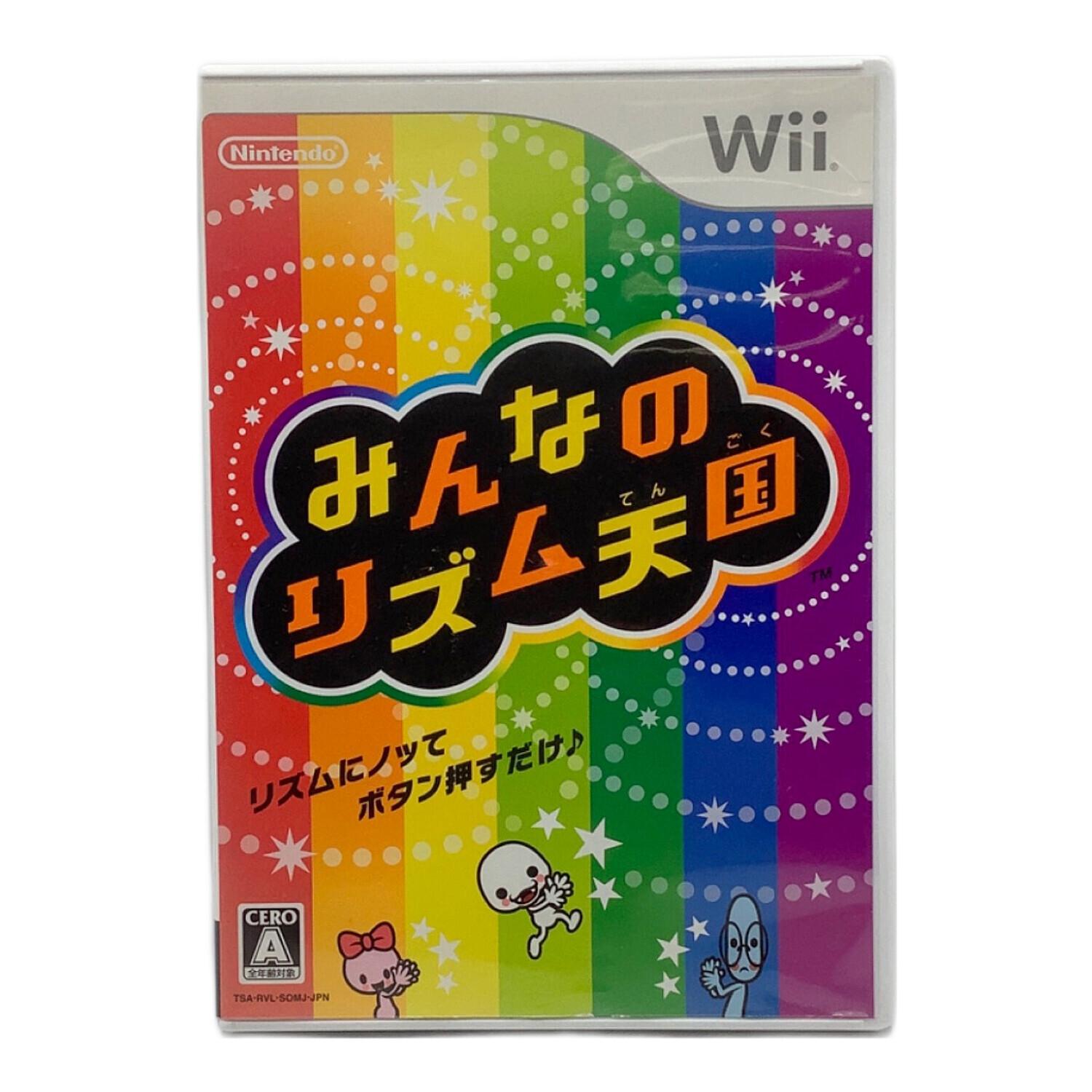 Wii用ソフト みんなのリズム天国 CERO A (全年齢対象)｜トレファクONLINE