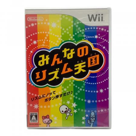 Wii用ソフト みんなのリズム天国 CERO A (全年齢対象)｜トレファクONLINE