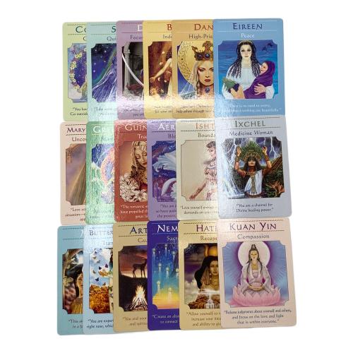 LIGHT WORKS (ライトワークス) 女神のガイダンス 日本語 金縁 絶版 折れ有