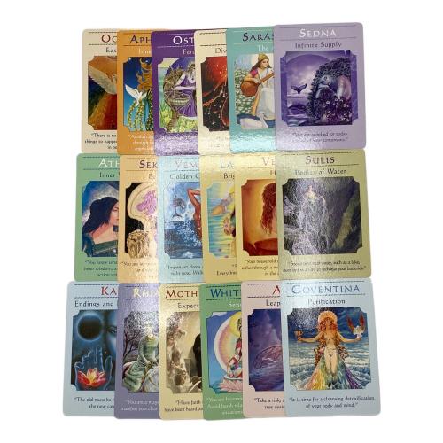 LIGHT WORKS (ライトワークス) 女神のガイダンス 日本語 金縁 絶版 折れ有