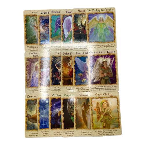 LIGHT WORKS (ライトワークス) エンジェルセラピーオラクルカード 日本語版 金縁