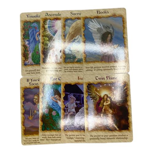 LIGHT WORKS (ライトワークス) エンジェルセラピーオラクルカード 日本語版 金縁