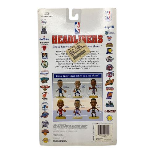 NBA (エヌビーエー) フィギュア HEADLINERS 4体セット