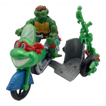 フィギュア ミュータントタートルズラファエロ&トゥーンサイクル