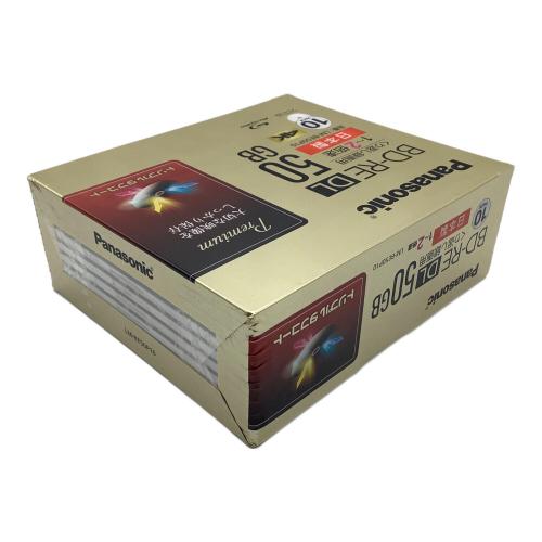 Panasonic (パナソニック)  LM-BE50P10 録画用 BD-RE DL 1-2倍速 50GB 10枚