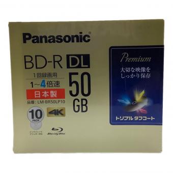 Panasonic (パナソニック) BD-R LM-BR50LP10 録画用 BD-R DL 1-4倍速 50GB 10枚