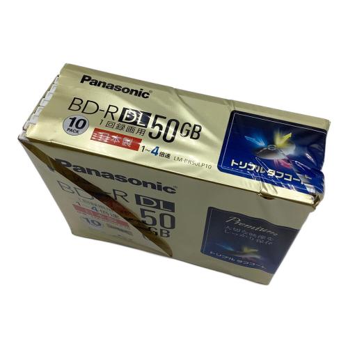 Panasonic (パナソニック) BD-R M-BR50LP10 録画用 BD-R DL 1-4倍速 50GB 10枚