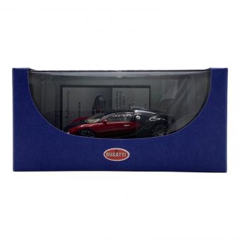 AUTOart (オートアート) モデルカー 1/43 BUGATTI EB 16.4 VEYRON(ブラック×レッド)