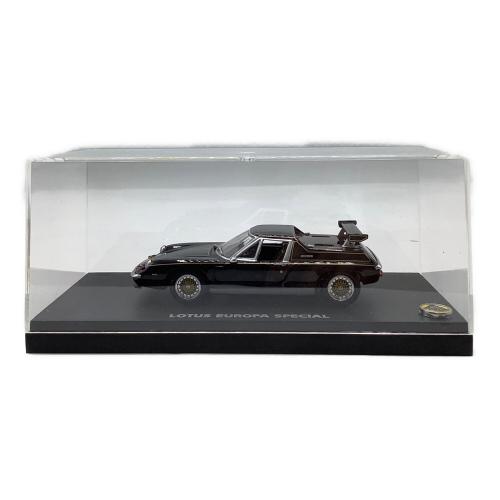 京商 (キョウショウ) モデルカー 1/43 ロータス ヨーロッパ スペシャル リアウィング付き(ブラック)