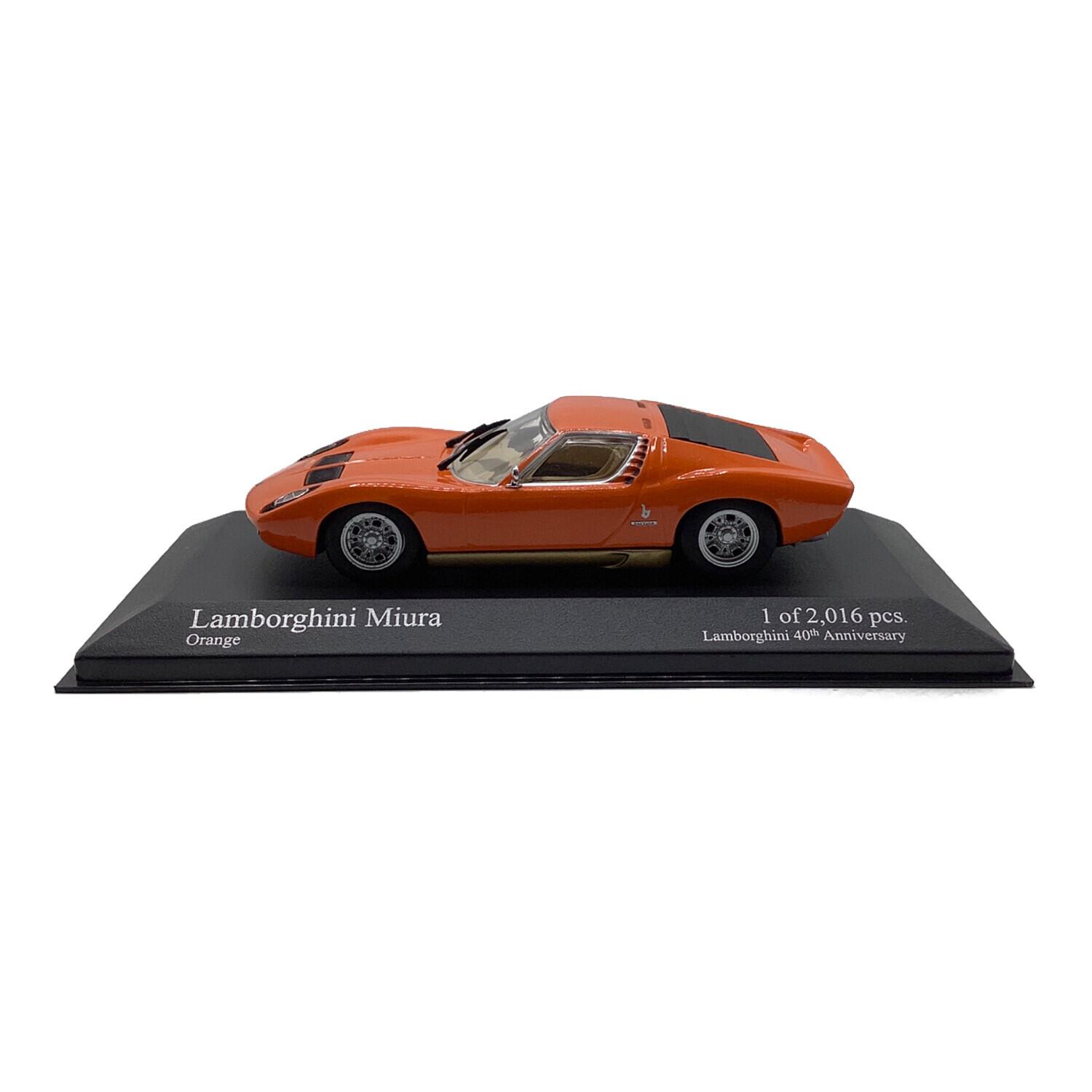 LAMBORGHINI MIURA BERTONE P400 1966 YELLOW 1:43 Rio Auto Stradali Die