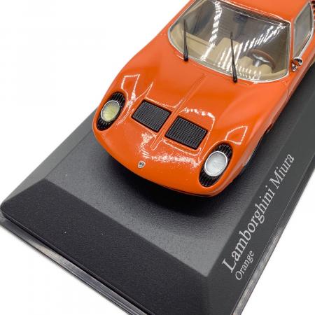 MINICHAMPS Lamborghini Miura オレンジ MINICHAMPS (ミニチャンプス) モデルカー 1/43 Lamborghini Miura 1966