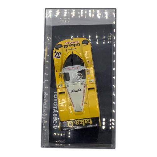 Q-MODEL (キューモデル) モデルカー TOYOTA 89C-V No.37T LM1989 taka-Q