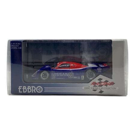 EBBRO (エブロ) モデルカー 1/43 Nissan R91CP #23 (ホワイト×ブルー