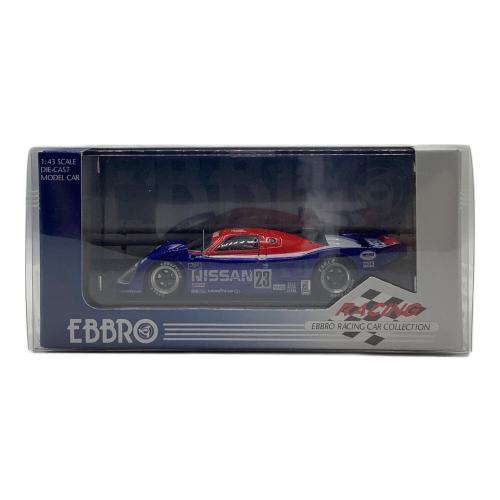 EBBRO (エブロ) モデルカー 1/43 Nissan R91CP #23 (ホワイト×ブルー) 1992 Daytona 24 Hours winner