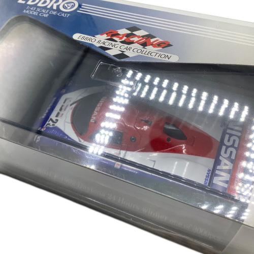EBBRO (エブロ) モデルカー 1/43 Nissan R91CP #23 (ホワイト×ブルー) 1992 Daytona 24 Hours winner
