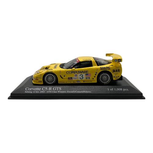 MINICHAMPS (ミニチャンプス) モデルカー シボレー コルベット C5R 優勝車 2003 セブリング 400