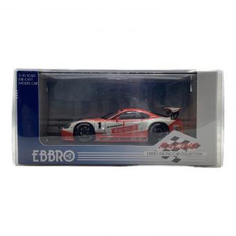 EBBRO (エブロ) モデルカー 1/43 au CERUMO SUPRA JGTC 2002 BRIDGESTONE #1(レッド×ホワイト)