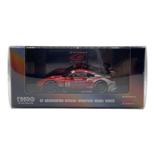 EBBRO (エブロ) モデルカー 1/43 ザナヴィ ニスモ Z スーパーGT 2005 #1 (シルバー×レッド)