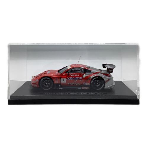 EBBRO (エブロ) モデルカー 1/43 ザナヴィ ニスモ Z スーパーGT 2005 #1 (シルバー×レッド)