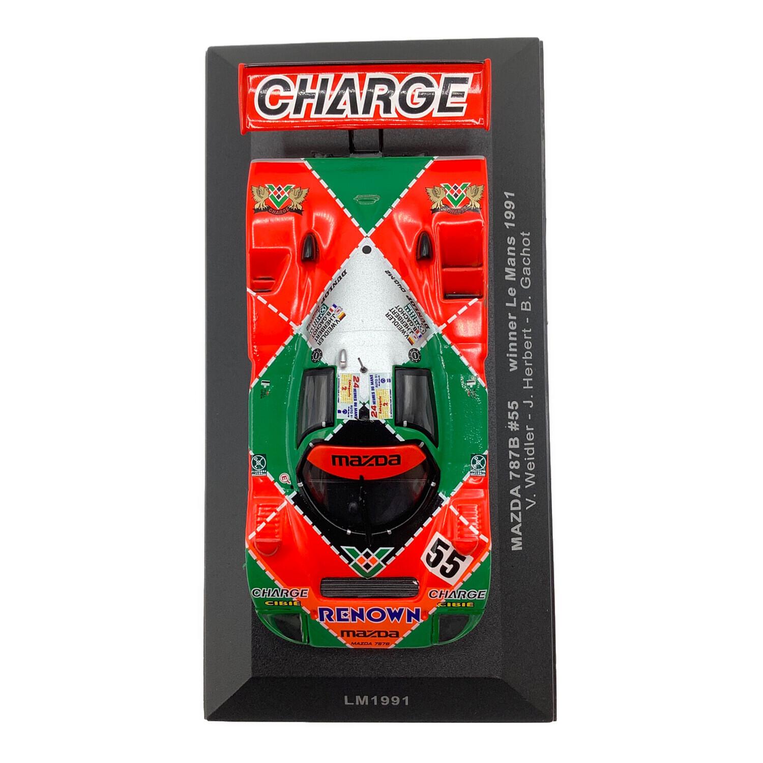 IXO (イクソ) モデルカー 1/43 マツダ787B #55 Winner Le Mans 1991