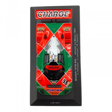 IXO (イクソ) モデルカー 1/43 マツダ787B #55 Winner Le Mans 1991