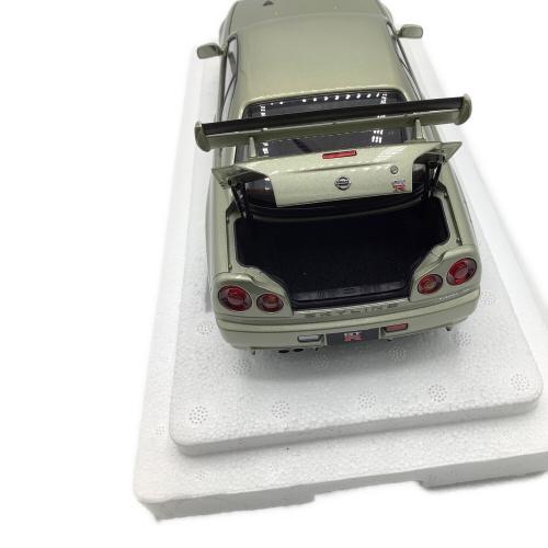 AUTOart (オートアート) モデルカー 1/18 日産 スカイライン GT-R R34 Vスペック II ニュル(ミレニアムジェイド)