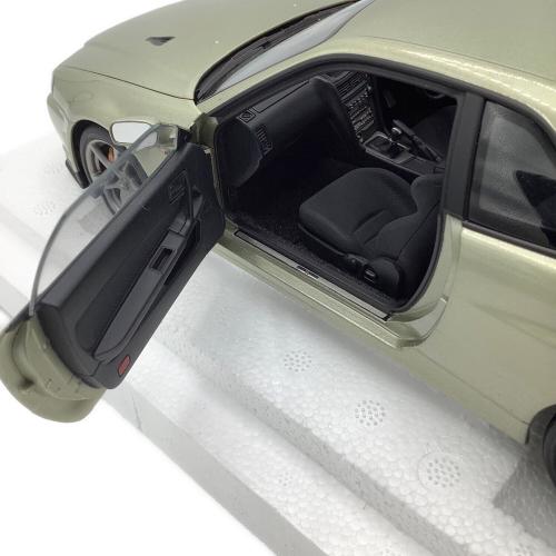 AUTOart (オートアート) モデルカー 1/18 日産 スカイライン GT-R R34 Vスペック II ニュル(ミレニアムジェイド)