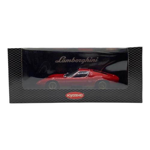 京商 (キョウショウ) モデルカー 1/18 Lamborghini Miura P400 SV(レッド) 「GORGEOUS COLLECTION」