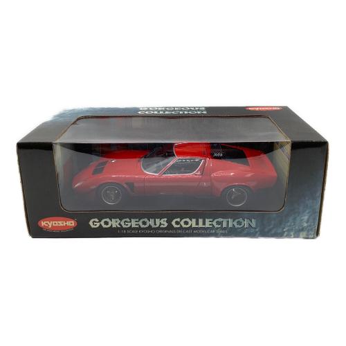 京商 (キョウショウ) モデルカー 1/18 ランボルギーニ イオタ SVR(レッド) 「GORGEOUS COLLECTION」
