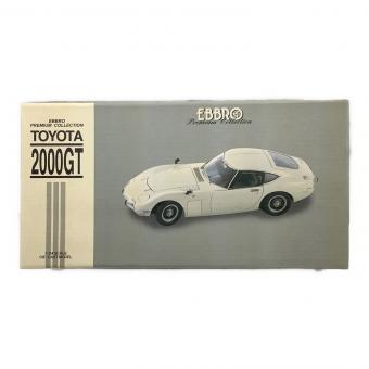 EBBRO (エブロ) モデルカー 1/24 TOYOTA 2000GT(ホワイト)