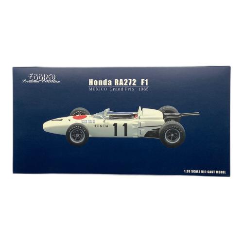 EBBRO (エブロ) モデルカー 1/20 Honda RA272 F1 MEXCO Grand Prix 1965 #11(ホワイト) 「Premium Collection」