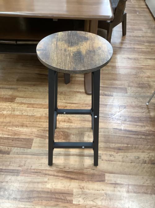 カウンターチェアー ブラウン×ブラック