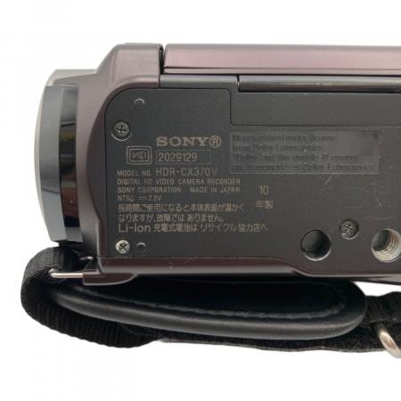 SONY (ソニー) ビデオカメラ HDR-CX370V｜トレファクONLINE