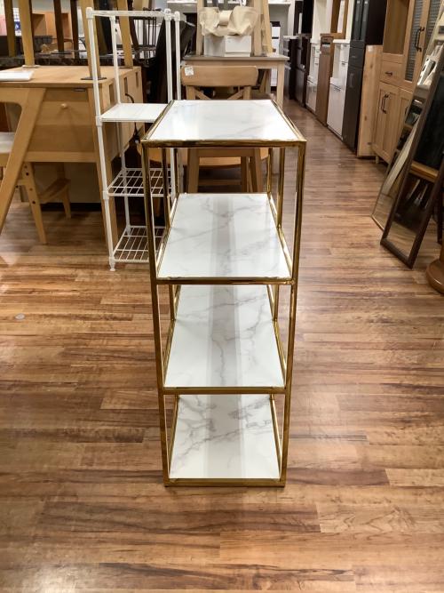 Franc franc (フランフラン) シェルフ ホワイト 220 4段 レーヌ